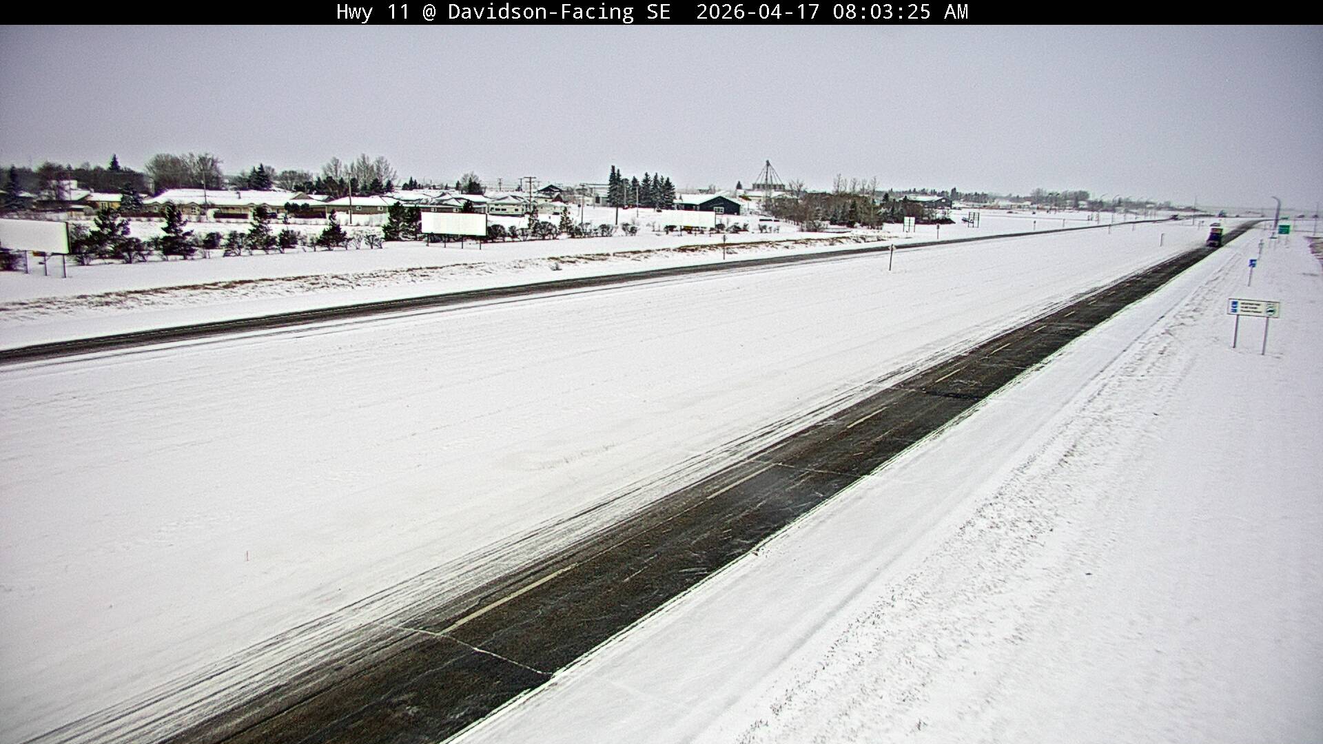 Davidson, Saskatchewan Live Traffic Cameras — Current Road Conditions ...